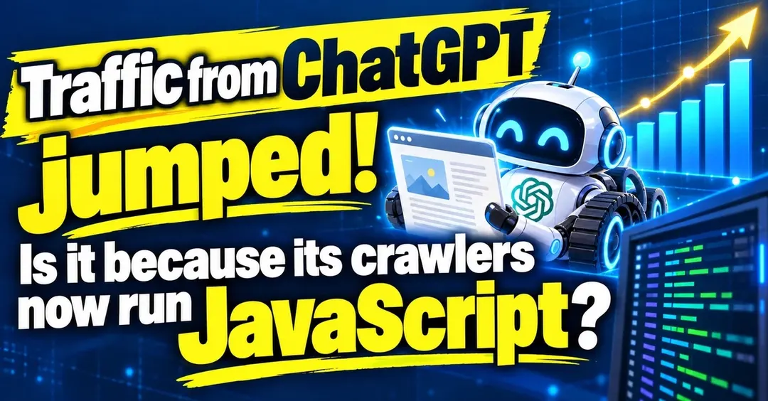 OpenAI crawlers started running JavaScript, traffic spiked