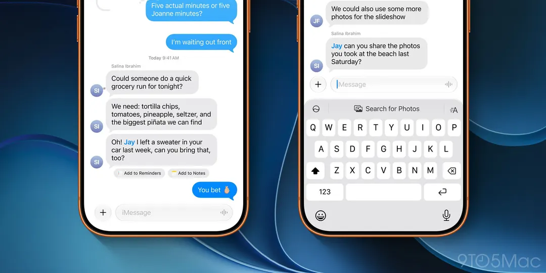 iOS 27.2 brings back Messages Suggestions feature