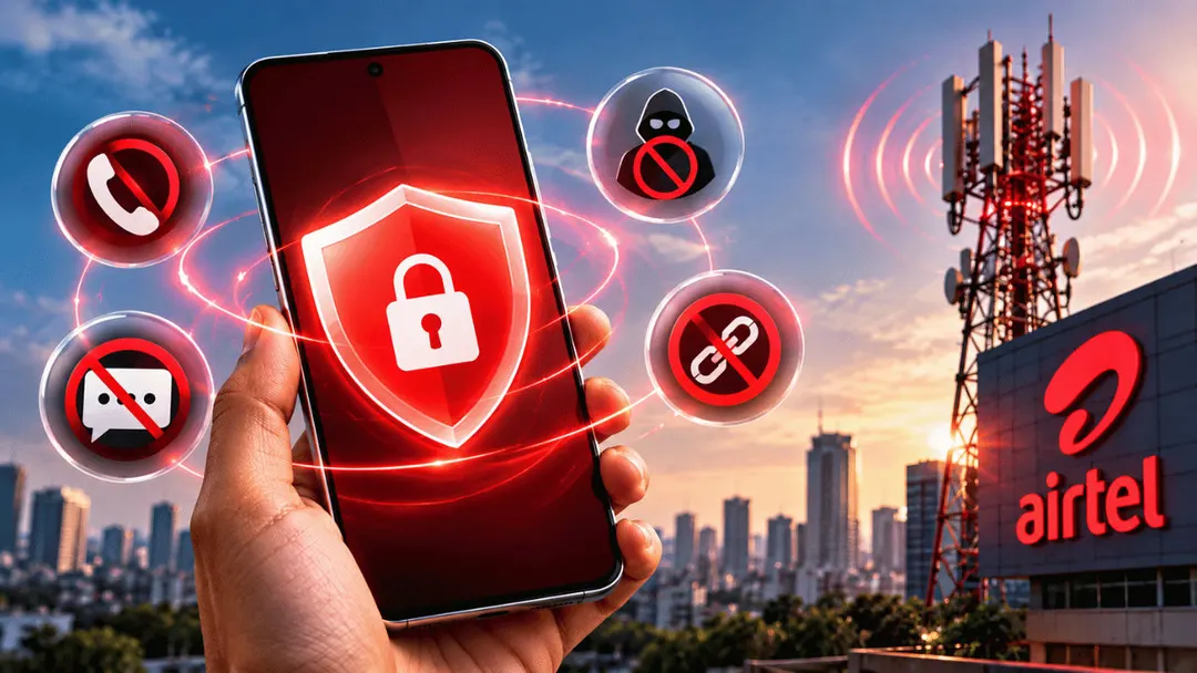 Airtel blocks 1.62 million malicious links, flags 98.4 billion spam calls