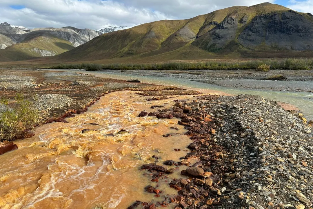 Alaska's Orange Rivers Carry Metals Up to 70 Times Above Normal
