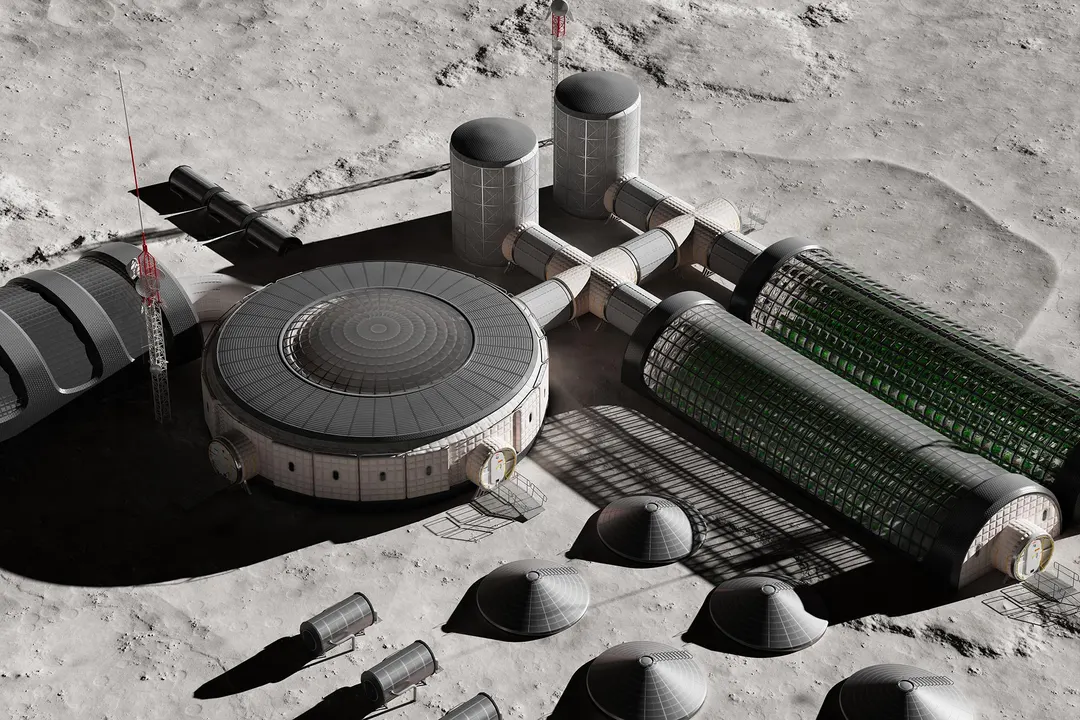 A Billion Tons of Lunar Water May Not Sustain Moon Cities