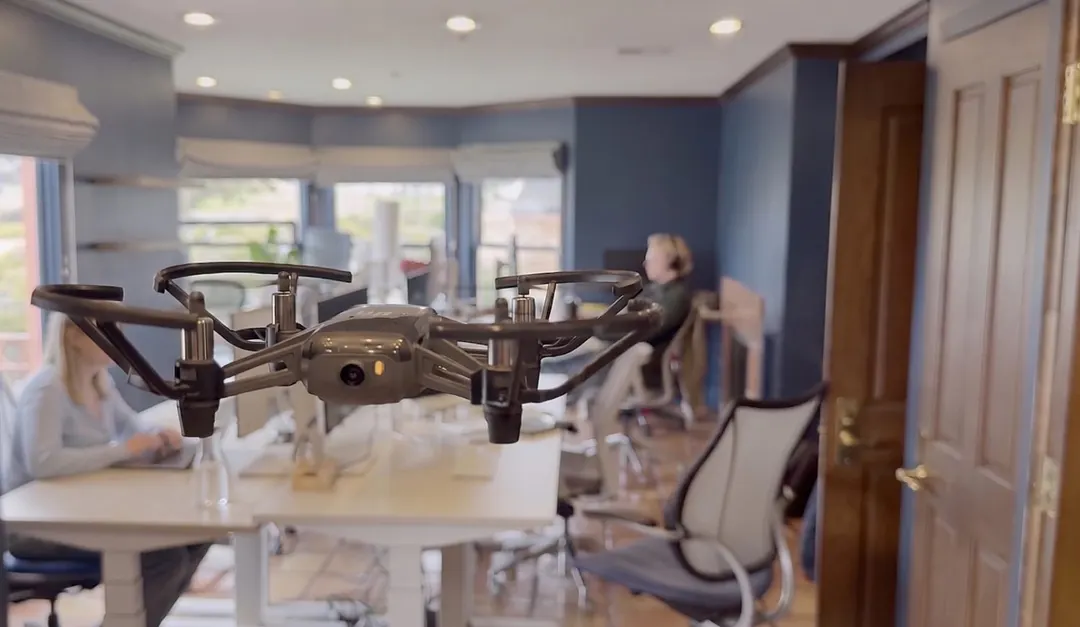 Andon Labs demoed a GPT-6 Astra drone that tracks people