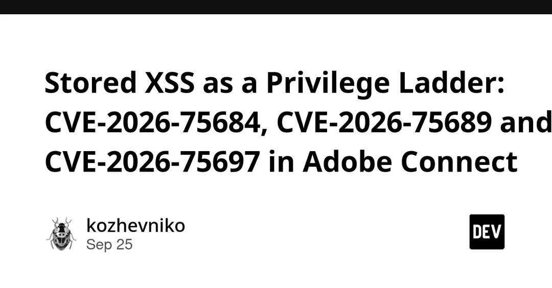 Adobe Connect: three stored XSS flaws rated 9.3