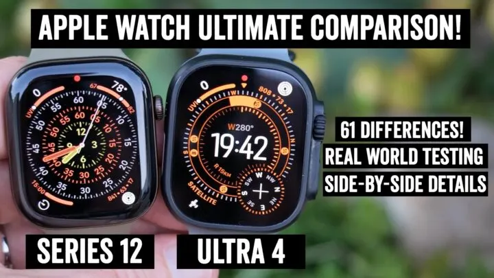 Apple Watch Ultra 4 vs Series 12: Every Difference Detailed