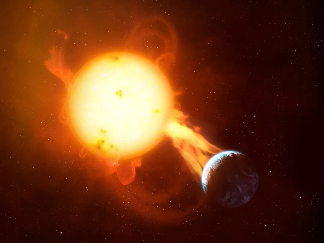 Sun Could Produce a Superflare: 1947 Great Sunspot Reached the Threshold