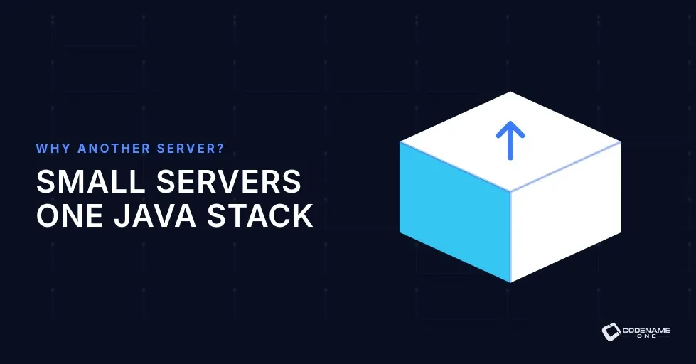 Codename One launches native Java backend for microservices