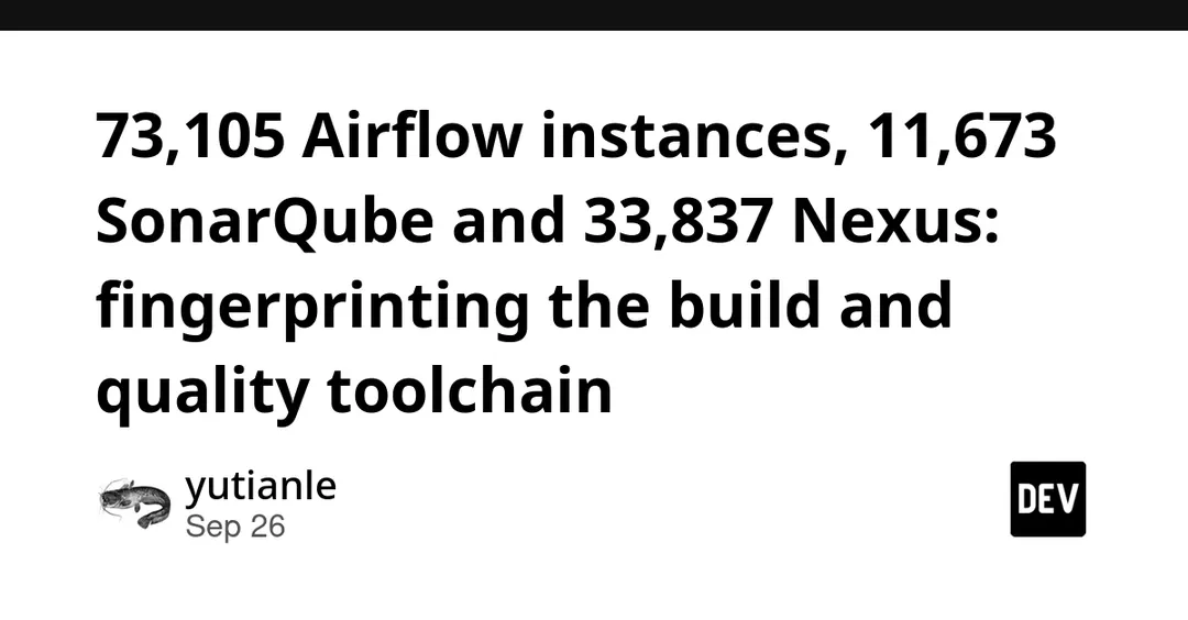 ZoomEye finds 73,105 exposed Airflow, 11,673 SonarQube and 33,837 Nexus instances