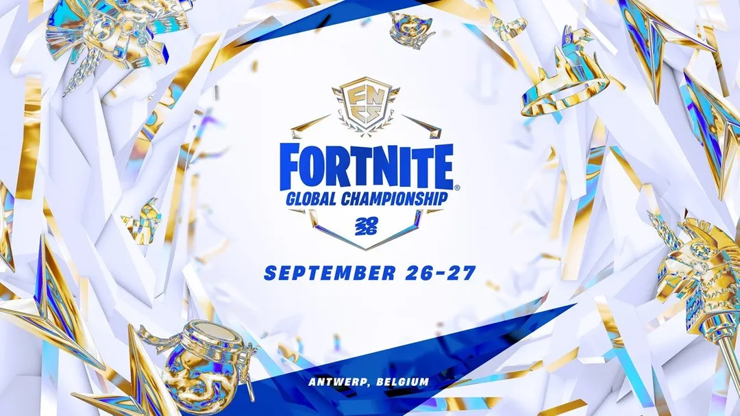 Fortnite FNCS Global Championship 2026 runs September 26–27 in Antwerp