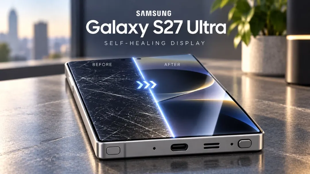 Leak: Galaxy S27 Ultra May Get Self-Healing Gorilla Armor Glass