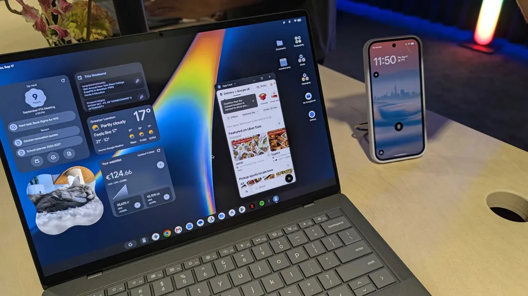 Googlebooks brings five Android integration features to laptops