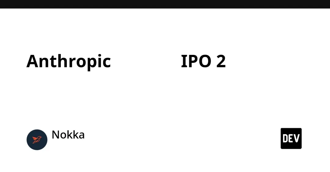 Anthropic warns of AI extinction risk in $2T IPO filing