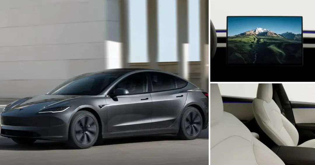 Tesla upgrades China Model 3 with 16-inch screen and 2.2 kW V2L