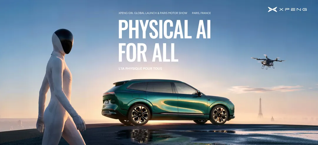 XPeng to debut next-gen AI flagship G9L SUV at 2026 Paris Motor Show