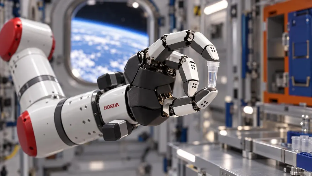 Honda and Redwire Pair Robotic Hand and Arm for Commercial Space Stations