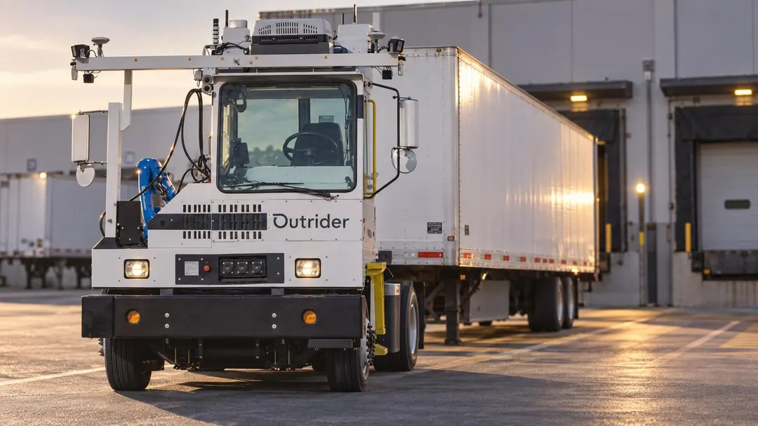 YMX and Outrider Sign Five-Year Self-Driving Yard Truck Partnership