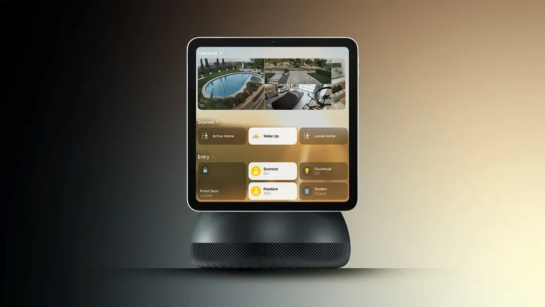 Apple Home Hub in iMac G4 style: 6-inch display and user recognition