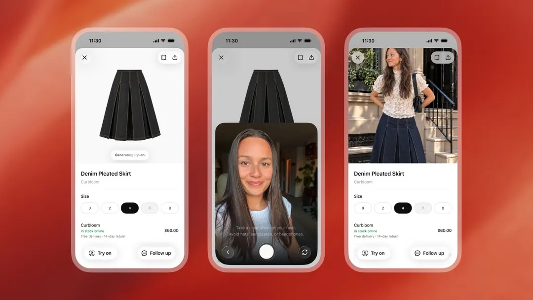 ChatGPT adds virtual try-on for clothes and a favorites feature