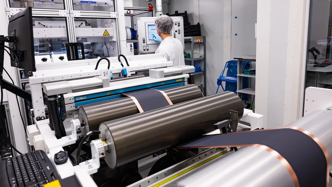 Ateios opens 50-MWh battery electrode line that swaps drying ovens for electron beams