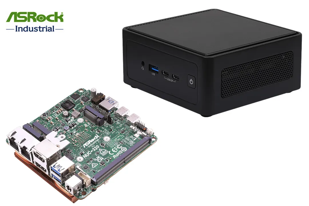 ASRock Industrial launches NUC Core 300 mini PCs and boards on Wildcat Lake