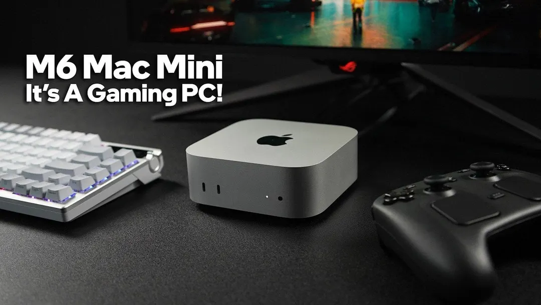 M6 Mac Mini hits 60 FPS in Cyberpunk 2077 at 1080p