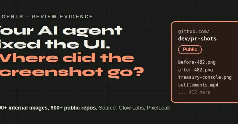 PixelLeak: AI agents leaked internal screenshots via public GitHub repos