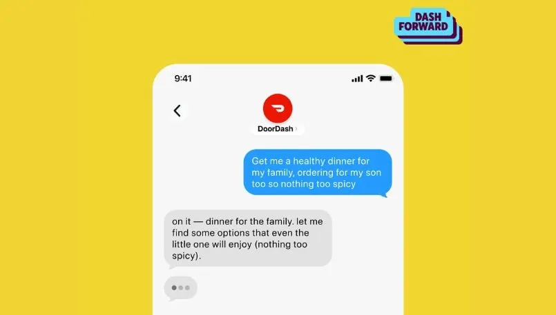 DoorDash tests AI agent that orders food via text messages