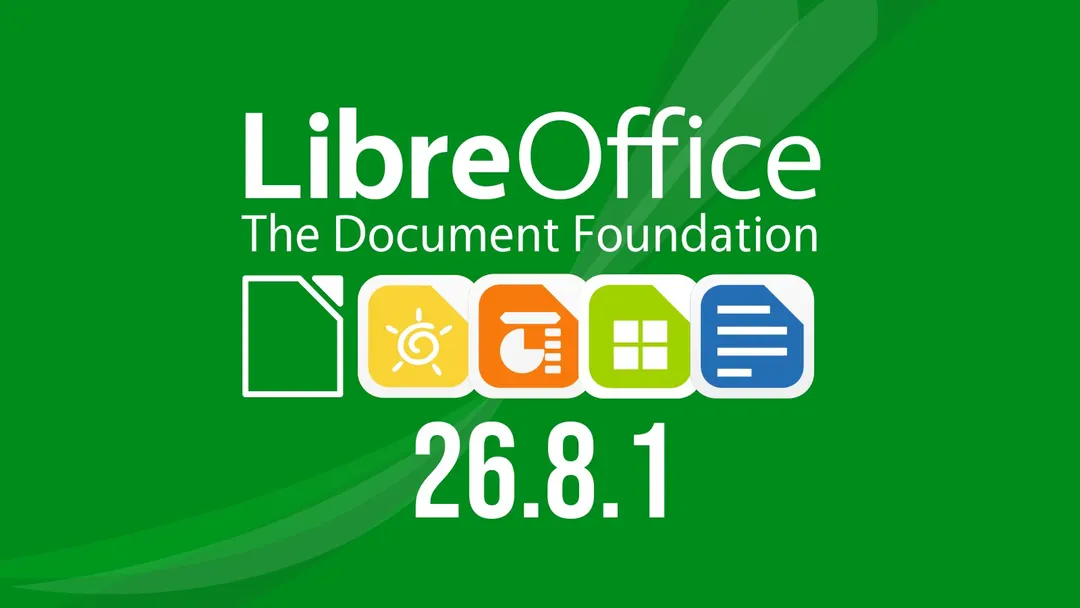 LibreOffice 26.8.1 Ships With 40+ Fixes Across the Office Suite