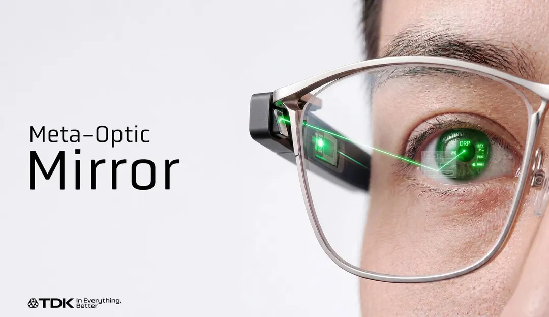 TDK demonstrates direct retinal projection display for smart glasses