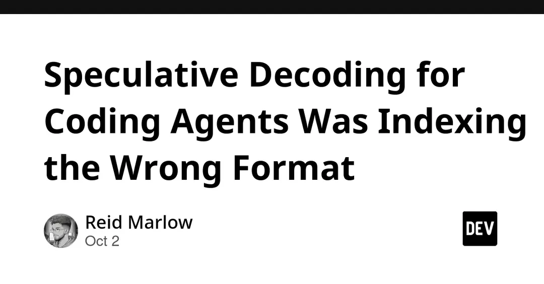 AgSpec fixes speculative decoding for coding agents