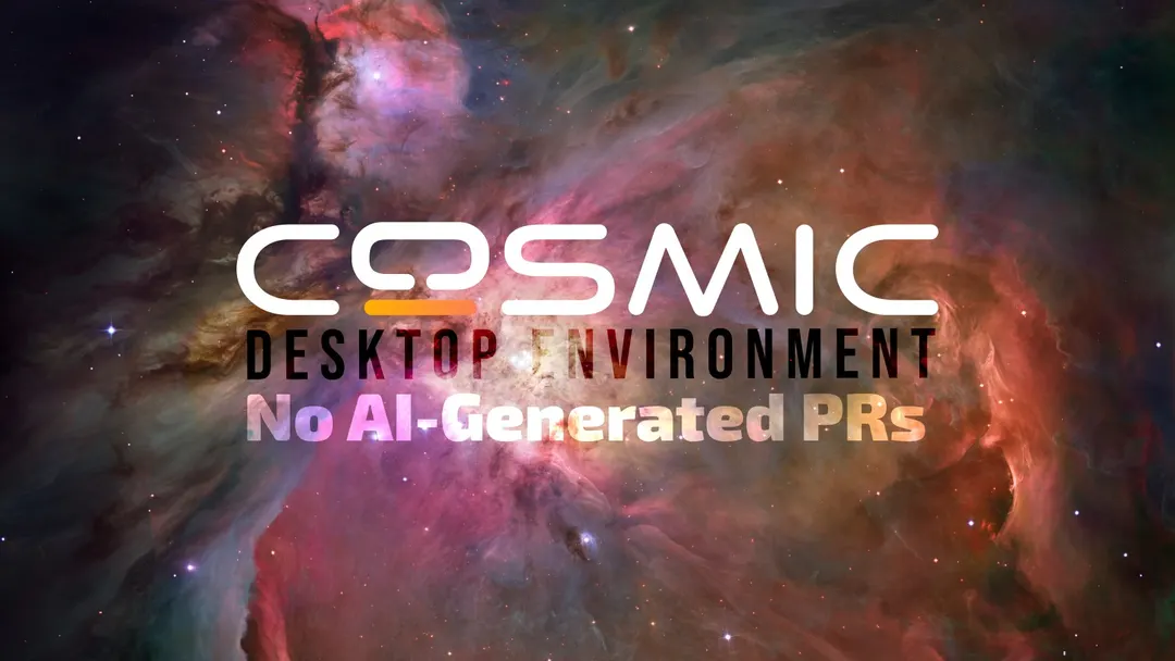 System76's COSMIC bans LLM-generated content in pull requests