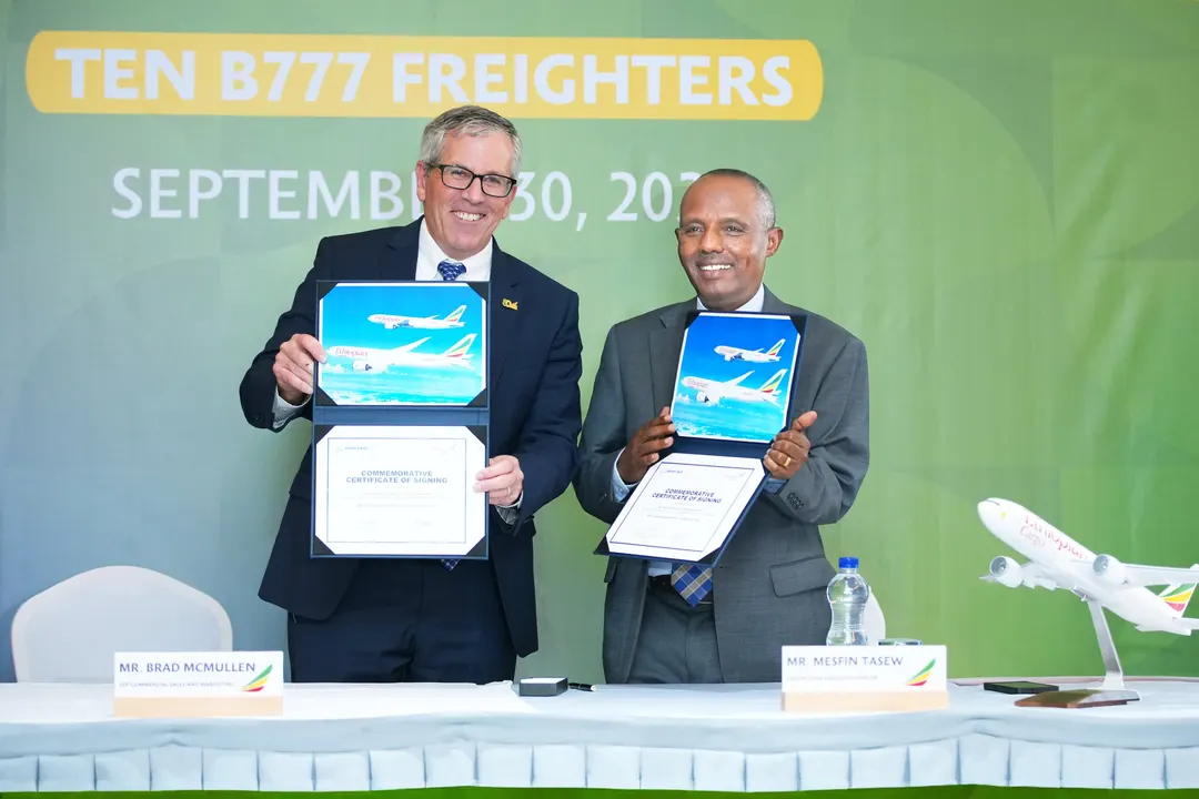 Ethiopian Airlines Orders 10 Boeing Freighters, First African 777-8F Buyer