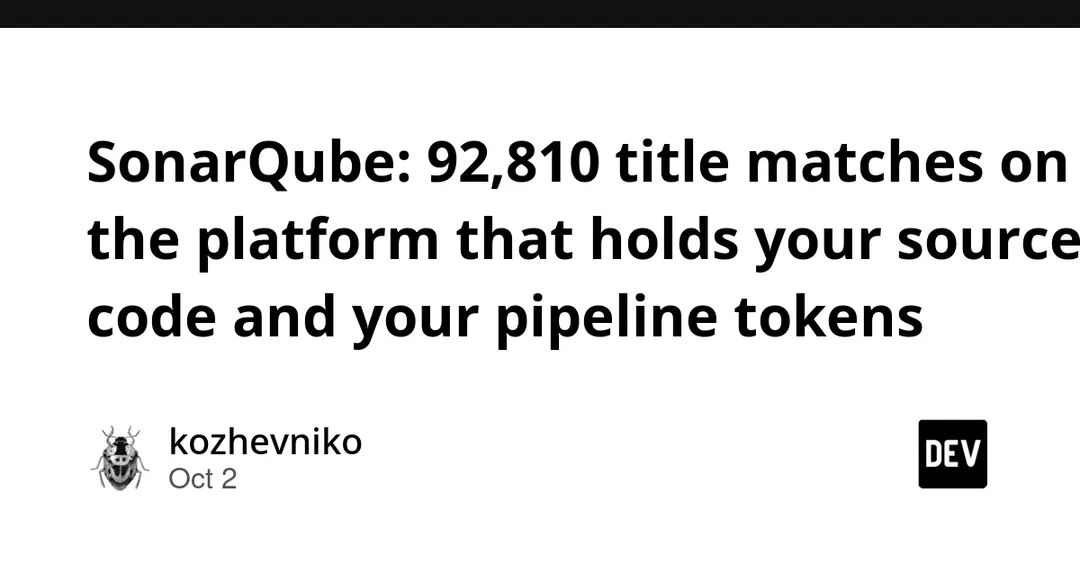 ZoomEye finds 92,810 SonarQube title matches exposed online