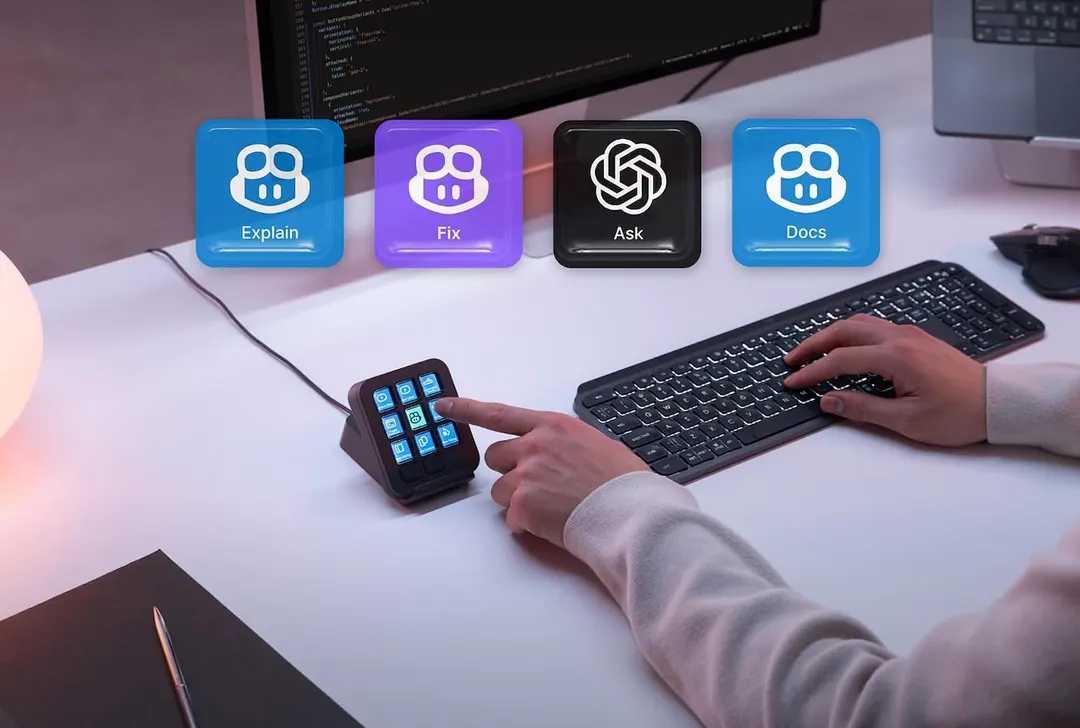 Logitech launches MX Keypad, a $99.99 AI shortcut pad with nine LCD keys