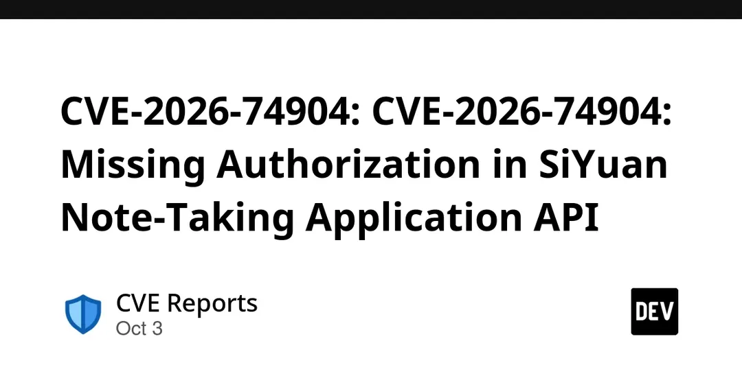 SiYuan below v3.7.4 has authorization flaw rated 8.7