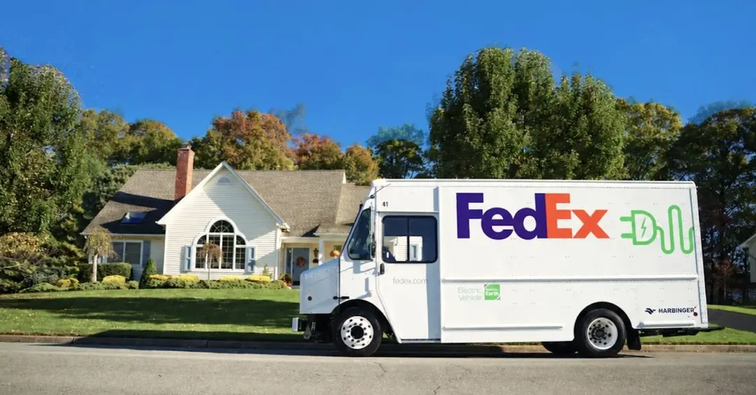 FedEx orders 2,000 Harbinger electric trucks in $300M deal