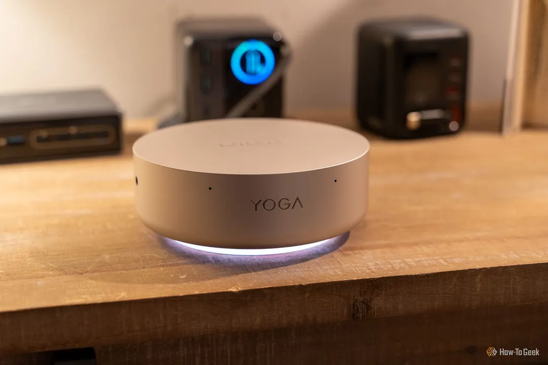 Lenovo Yoga Mini Gen 11 review: a mouse-sized desktop with playable 1080p gaming