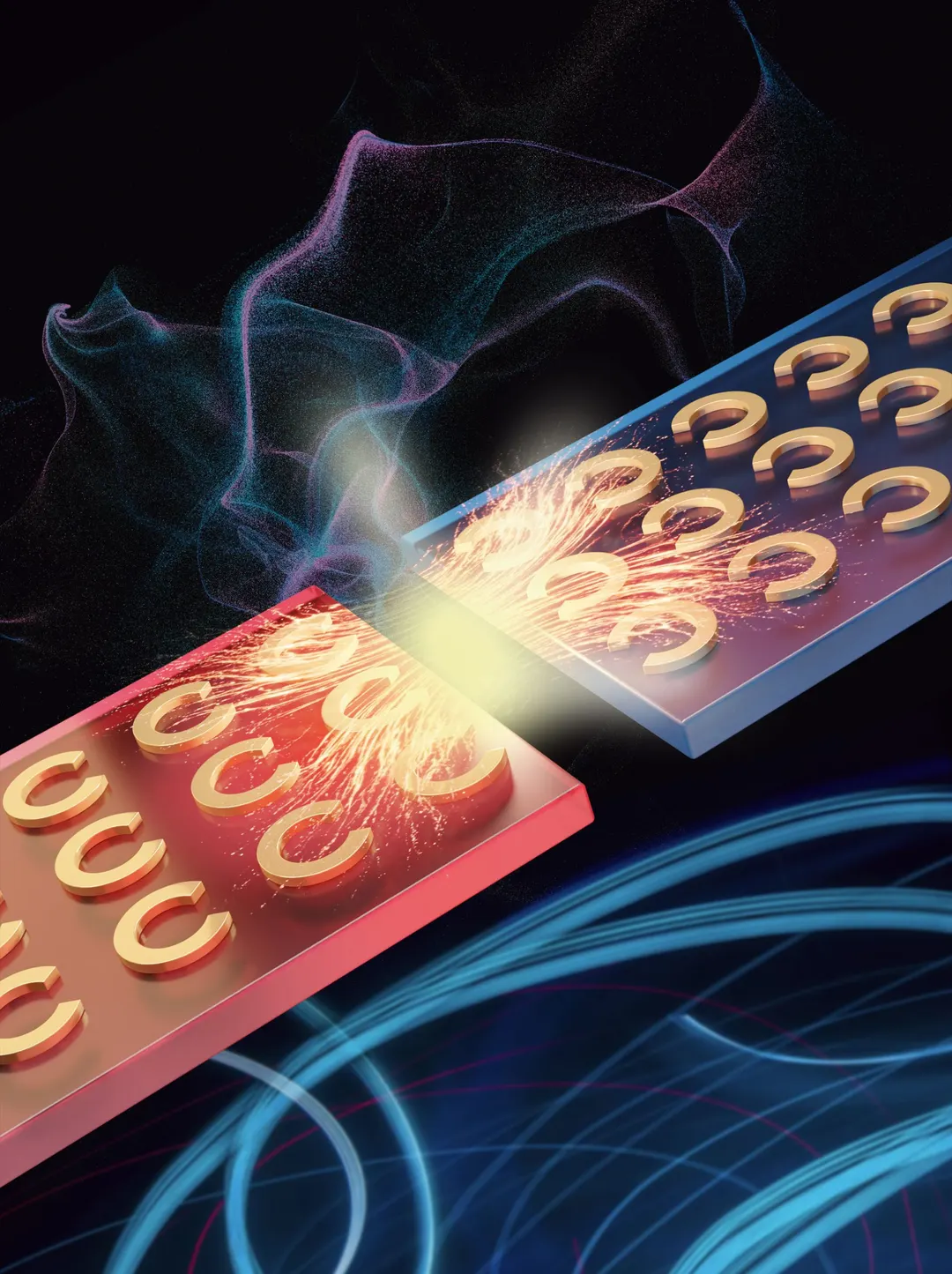 Metamaterials boost heat transfer across nanoscale gaps fourfold