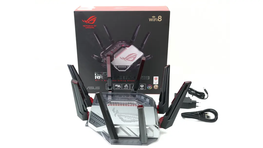 Asus launches ROG Rapture GT-BN98, the first Wi-Fi 8 router