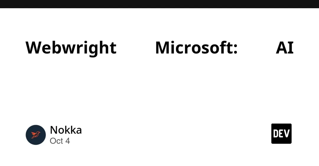 Microsoft Research unveils Webwright: AI agents write web-navigation code instead of clicking