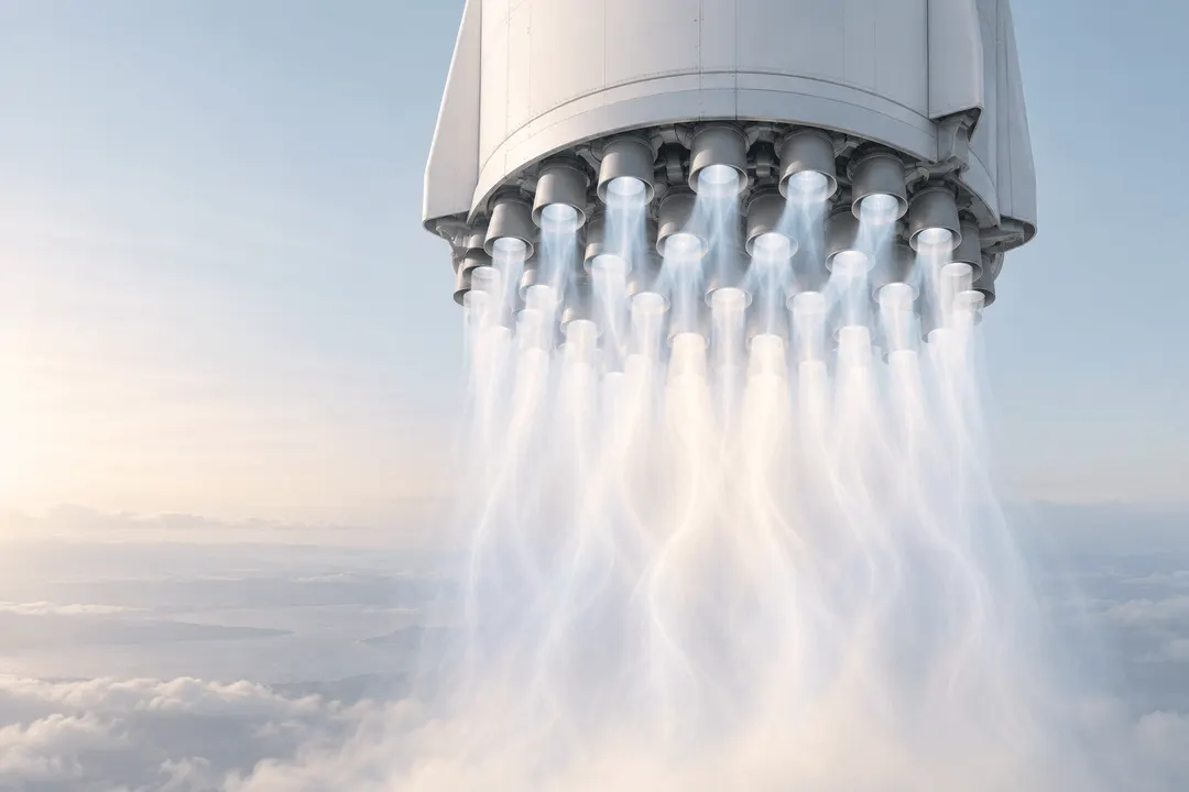 Xi'an Jiaotong University Simulates 33-Nozzle Rocket Plumes on 6.774 Trillion Cells