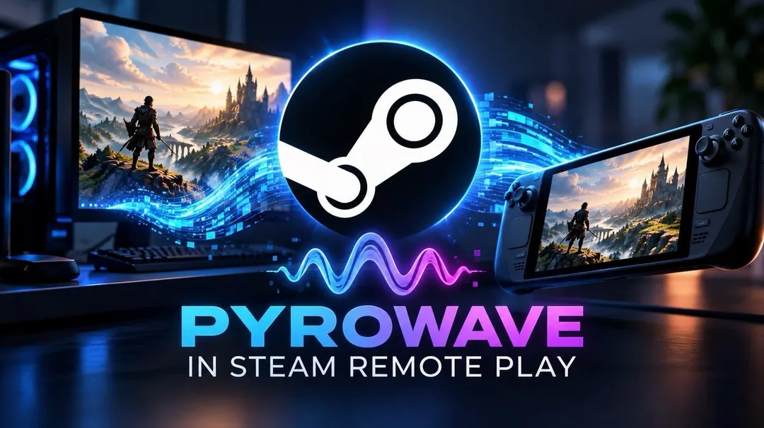 Valve's Pyrowave codec brings 1ms latency to Steam Remote Play