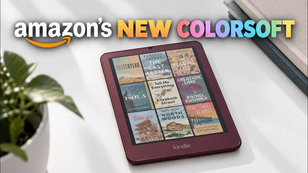 Amazon adds user-replaceable battery to 2026 Kindle Colorsoft