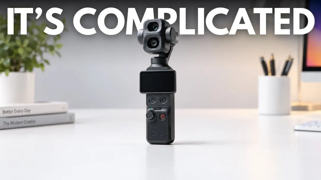 DJI Pocket 4P adds 1-inch sensor with 17 stops of dynamic range