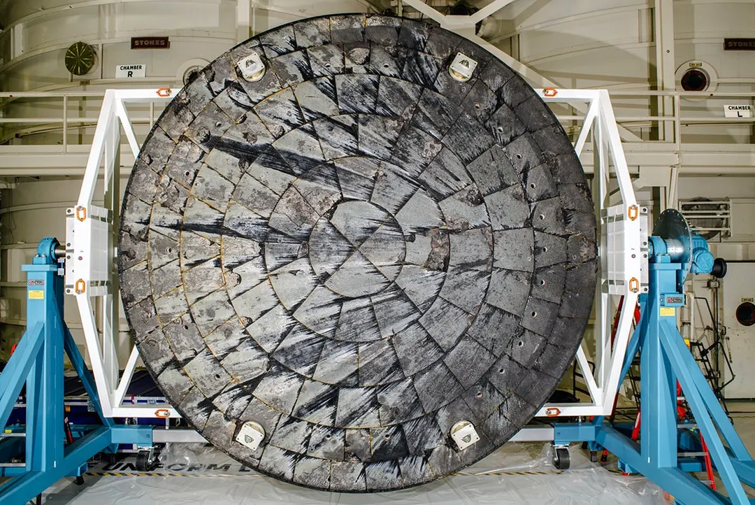 NASA and ALS Watch Heat Shield Ablation in Real Time