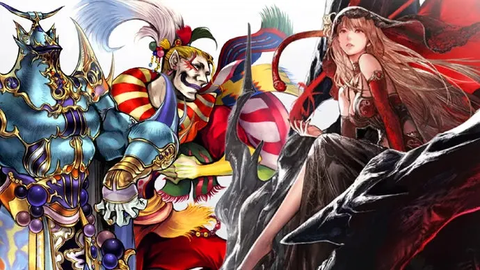 Final Fantasy Resonance combat blends Final Fantasy 5 and 6