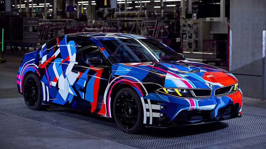 BMW teases electric M3 in lightest camouflage yet