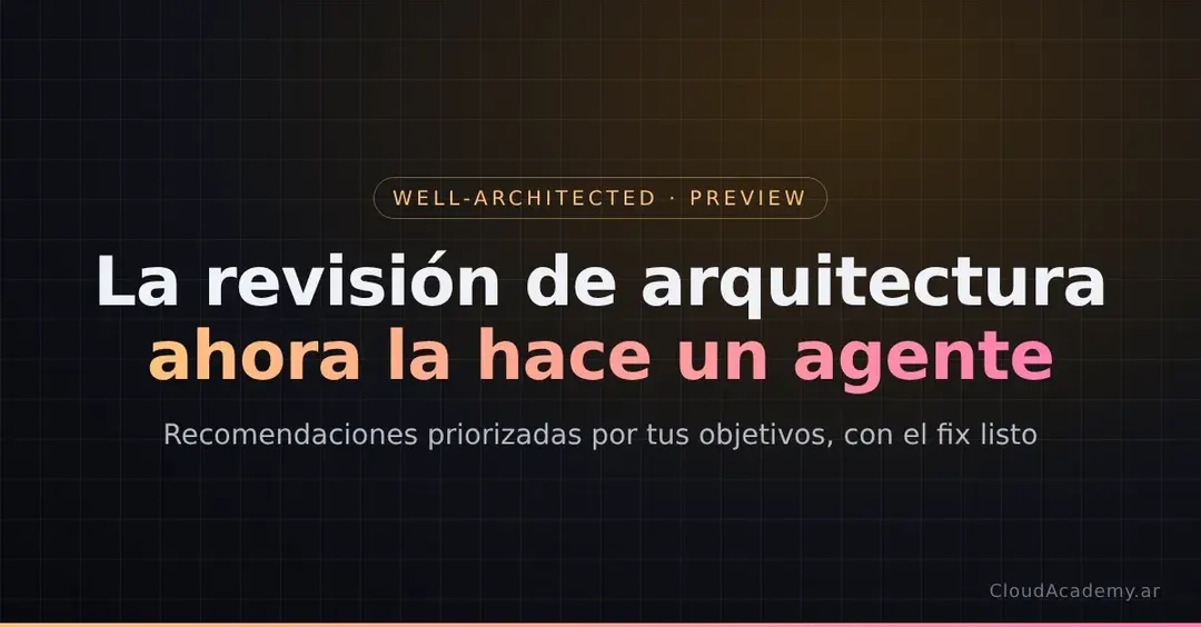 AWS launches Well-Architected Agent for architecture reviews