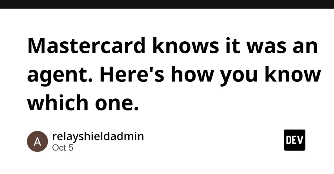 Mastercard adds AI-agent probability score to Agent Pay
