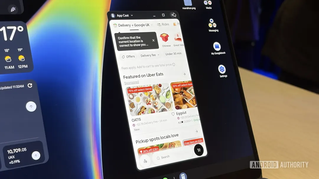Googlebook cross-device features require an Android 17 phone