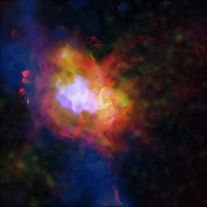 Chandra X-ray Observatory Reveals New View of Milky Way's Core